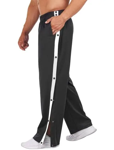 Men's Tear-Away Pants, Black