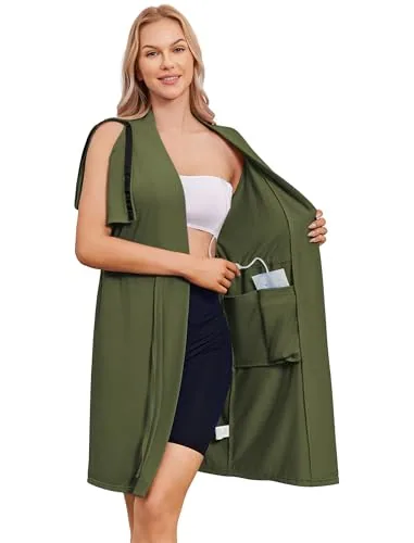Women's Short-Sleeve Mastectomy Shirt II, Army Green