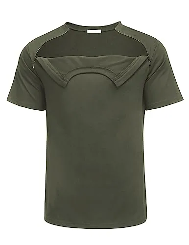 Unisex Tear-Away Shirt II, Olive Green