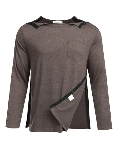 Men's Tear-Away Shirt V, Brown