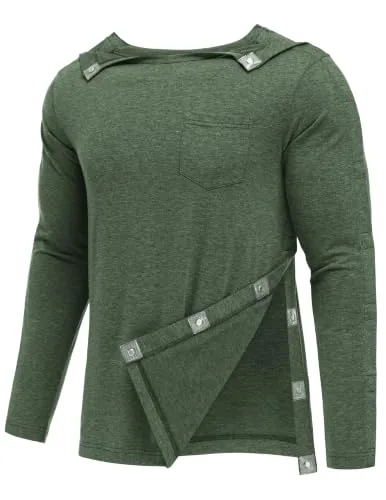 Men's Long-Sleeve Tear-Away Shirt III, Army Green