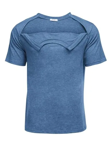 Men's Tear-Away Shirt, Blue