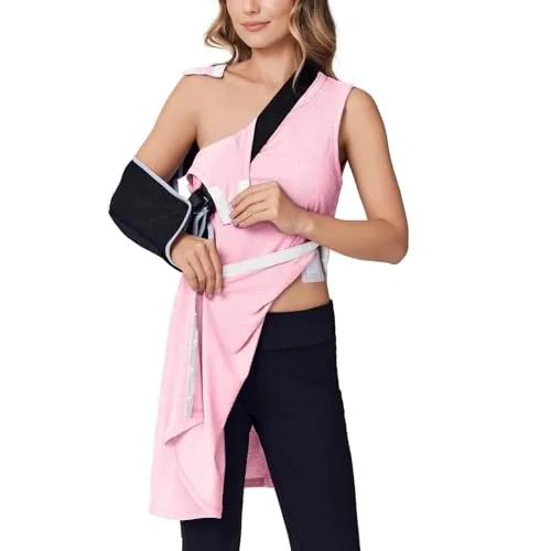 Women's Tear-Away Tank Top V, Light Pink