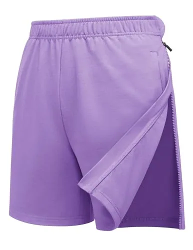 Women's Tear-Away Shorts III, Purple