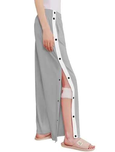Women's Tear-Away Pants V, Light Grey