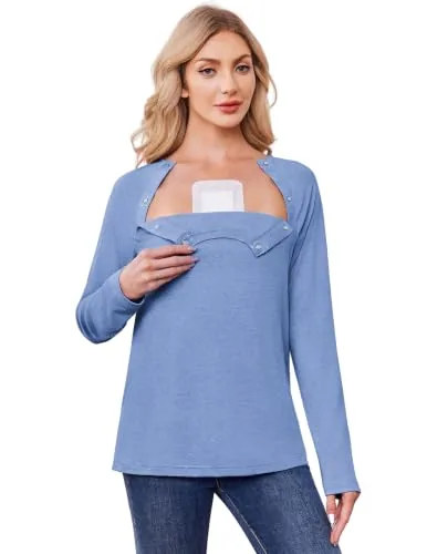 Women's Port-Access Shirt, Blue