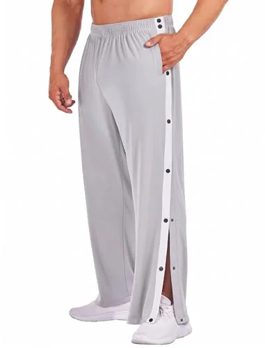 Men's Tear-Away Pants, Grey