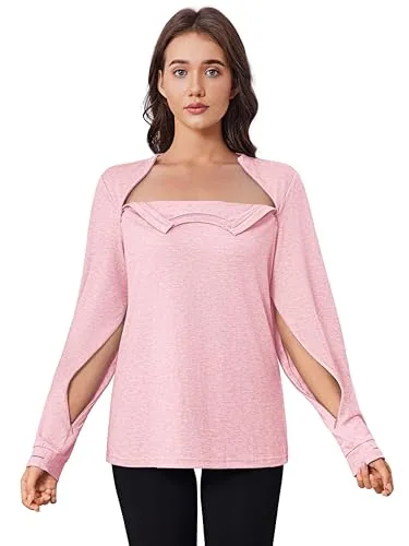 Women's Long-Sleeve Port-Access Shirt, Pink
