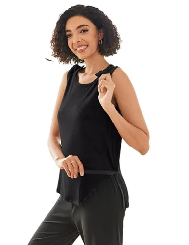 Women's Tear-Away Tank Top IV, Black