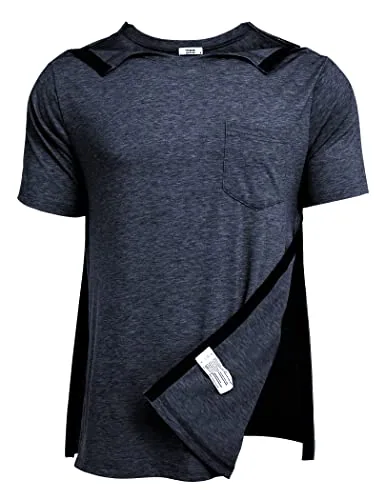 Men's Tear-Away Shirt VI, Navy Blue