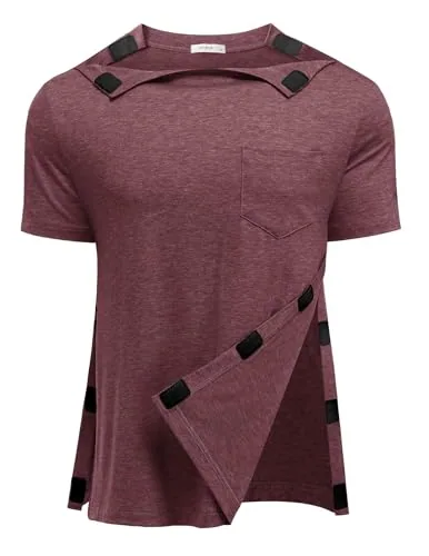 Men's Short-Sleeve Tear-Away Shirt II, Red
