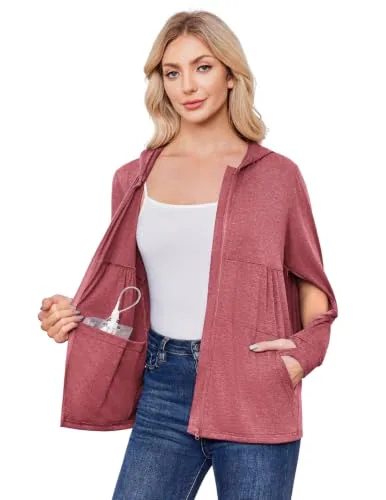 Women's Mastectomy Shirt II, Dark Pink
