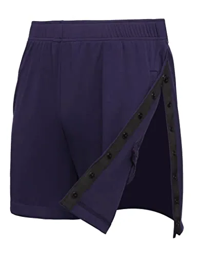 Men's Tear-Away Shorts IV, Navy Blue