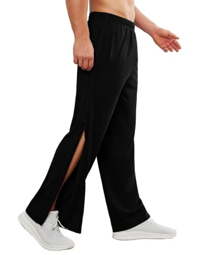 Men's Tear-Away Pants III, Pure Black