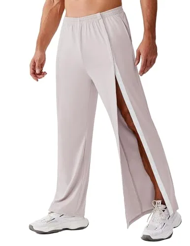 Men's Tear-Away Pants V, Light Gray