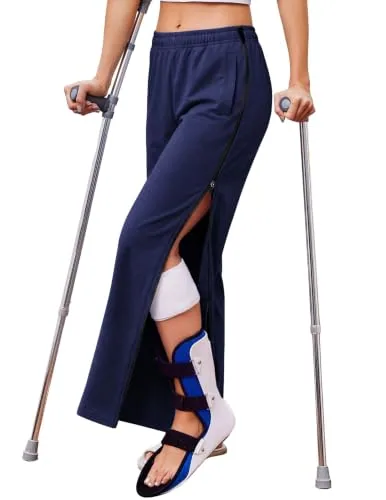 Women's Tear-Away Pants IV, Navy Blue
