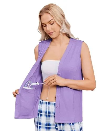 Women's Mastectomy Shirt IV, Purple