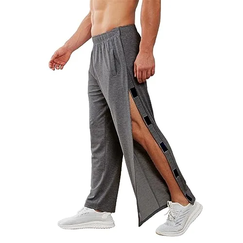 Men's Tear-Away Pants IV, Grey