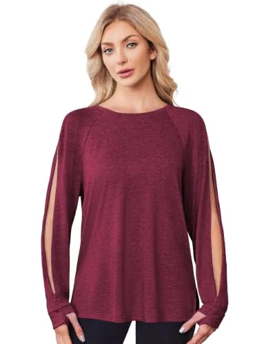 Women's Long-Sleeve Port-Access Shirt IV, Red