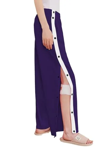 Women's Tear-Away Pants V, Dark Purple