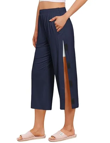 Women's Tear-Away Pants XII, Navy Blue