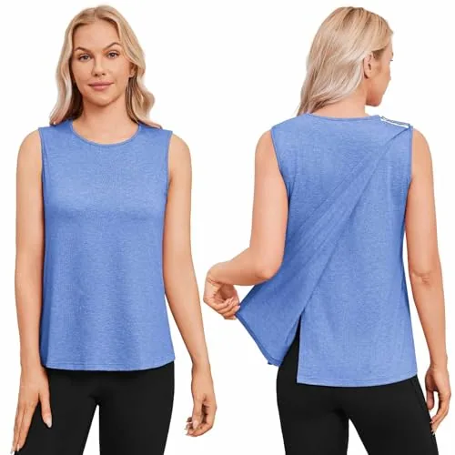 Women's Tear-Away Tank Top III, Blue