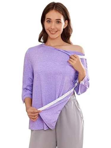 Women's Tear-Away Shirt V, Purple