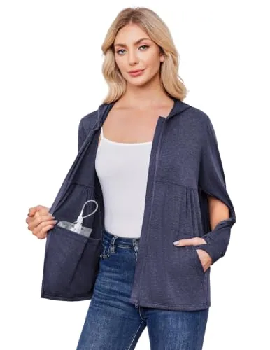 Women's Mastectomy Shirt II, Blue Purple
