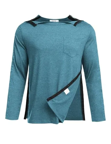 Men's Tear-Away Shirt V, Dark Blue